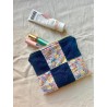 Pochette plate en patchwork Cupcake