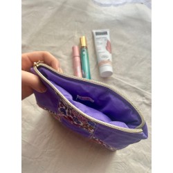 Pochette plate en patchwork