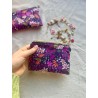 Mini pochette plate Purple