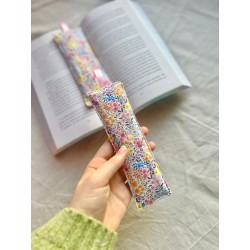 Marque-page Cupcake ruban rose