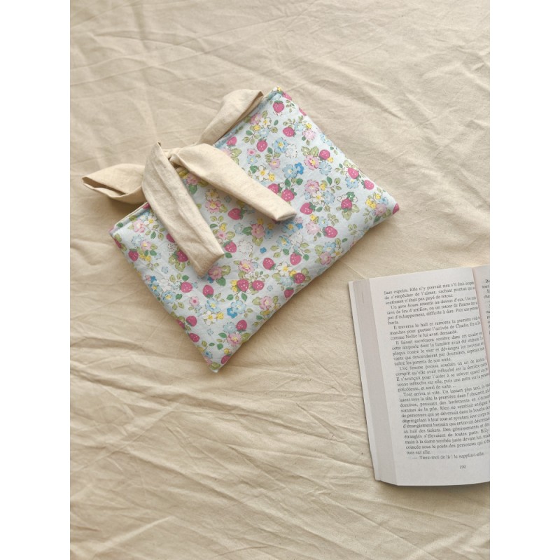 Pochette à livre Poche Fraisi avec nœud