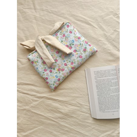 Pochette à livre Poche Fraisi avec nœud