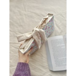 Pochette à livre Broché Fraisi avec nœud