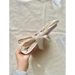 Pochette à livre Poche Bleuet avec nœud