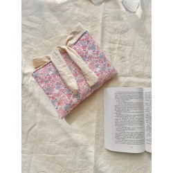 Pochette à livre Poche Bleuet avec nœud