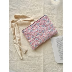 Pochette à livre Poche Bleuet avec nœud