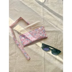 Pochette à lunettes Bleuet