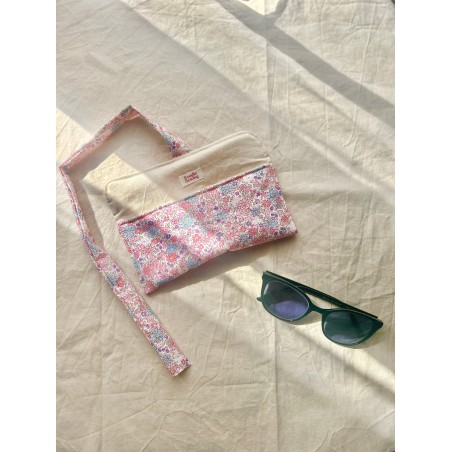 Pochette à lunettes Bleuet