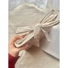 Pochette à livre Broché Dahlia avec nœud