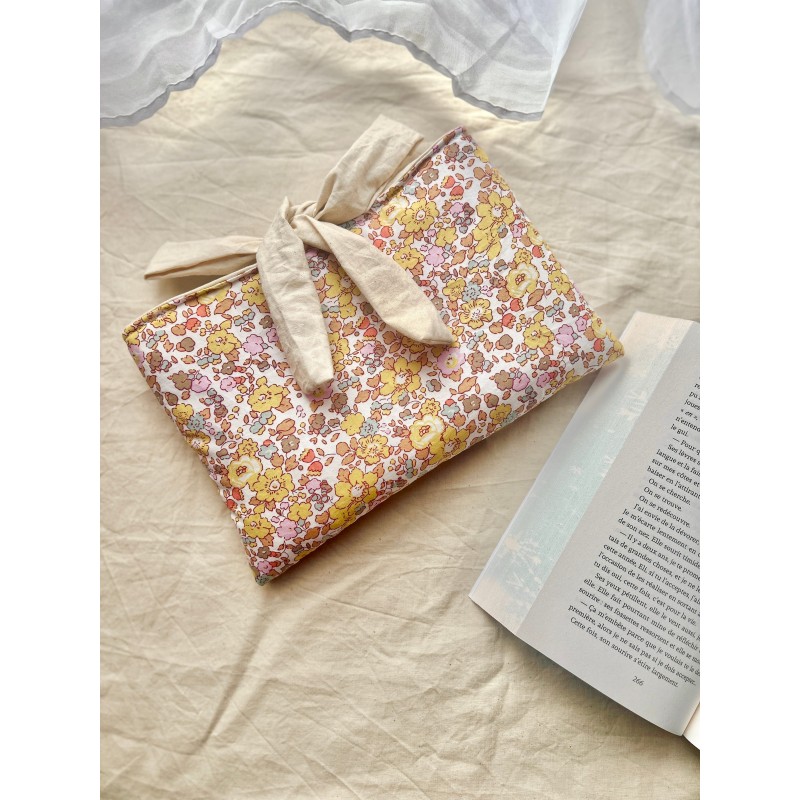 Pochette à livre Broché Dahlia avec nœud
