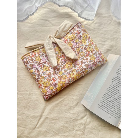 Pochette à livre Broché Dahlia avec nœud