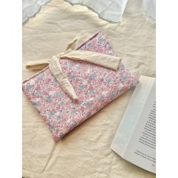 Pochette à livre Broché Bleuet avec nœud