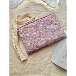 Pochette à livre Broché Bleuet avec nœud