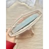 Pochette à livre Broché Bleuet avec nœud