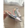 Pochette plate en patchwork Rosalye