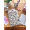 Pochette à livre broché Jasmin | Fait main en coton