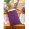 Pochette à livre broché Pois | Fait main en coton