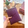 Pochette à livre broché Pois | Fait main en coton