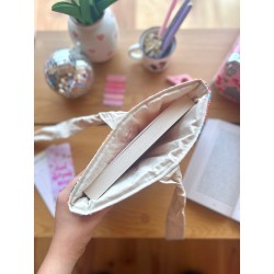 Pochette à livre broché Sophie avec nœud