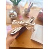 Pochette à livre poche Pois avec nœud