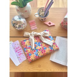 Pochette à livre poche Sophie avec nœud