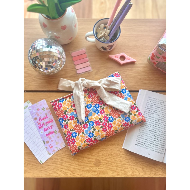 Pochette à livre poche Sophie avec nœud