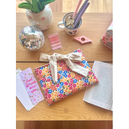 Pochette à livre poche Sophie avec nœud