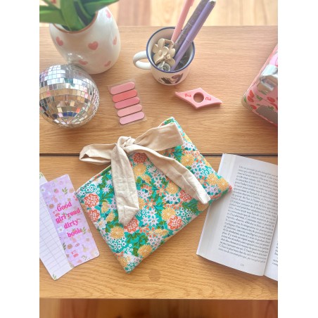 Pochette à livre poche Iris avec nœud