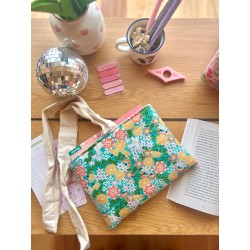Pochette à livre poche Iris avec nœud