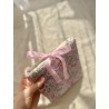 Pochette à liseuse personnalisée | Housse fait main en coton