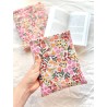 Pochette à livre poche personnalisée | Fait main en coton