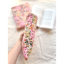 Pochette à livre poche personnalisée | Fait main en coton