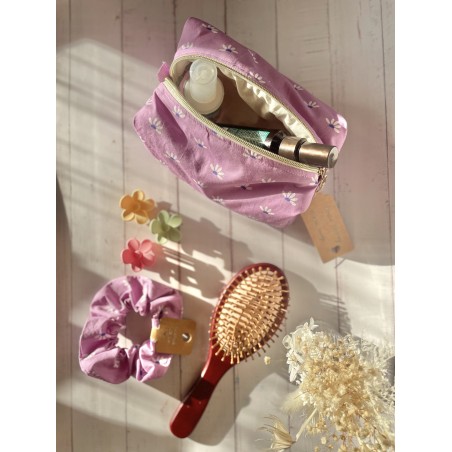 Trousse personnalisée en coton | Fait main en France