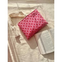 Pochette à livre poche personnalisée avec nœud | Fait main