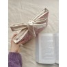 Pochette à livre broché personnalisée avec nœud | Fait main