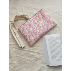 Pochette à livre broché personnalisée avec nœud | Fait main