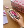 Trousse scolaire fait main en coton | Stylos & crayons