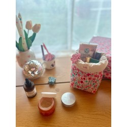 Panier de rangement salle de bain en tissu | Fait main