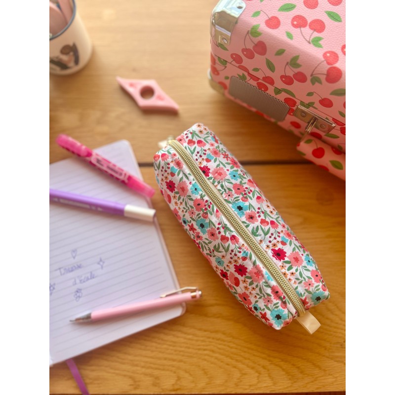 Trousse d’école personnalisée en tissu | Fait main