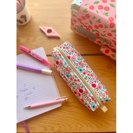 Trousse d’école personnalisée en tissu | Fait main