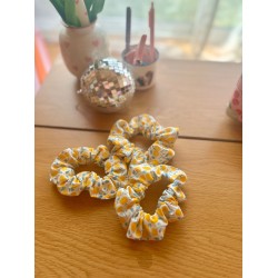 Chouchou fait main en coton | Accessoire cheveux