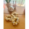 Chouchou fait main en coton | Accessoire cheveux