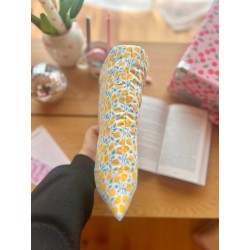 Pochette à livre broché Lemon | Fait main en coton