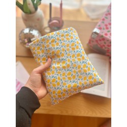 Pochette à livre poche Lemon | Fait main en coton