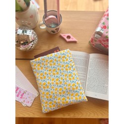Pochette à livre poche Lemon | Fait main en coton