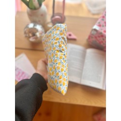 Pochette à livre poche Lemon | Fait main en coton