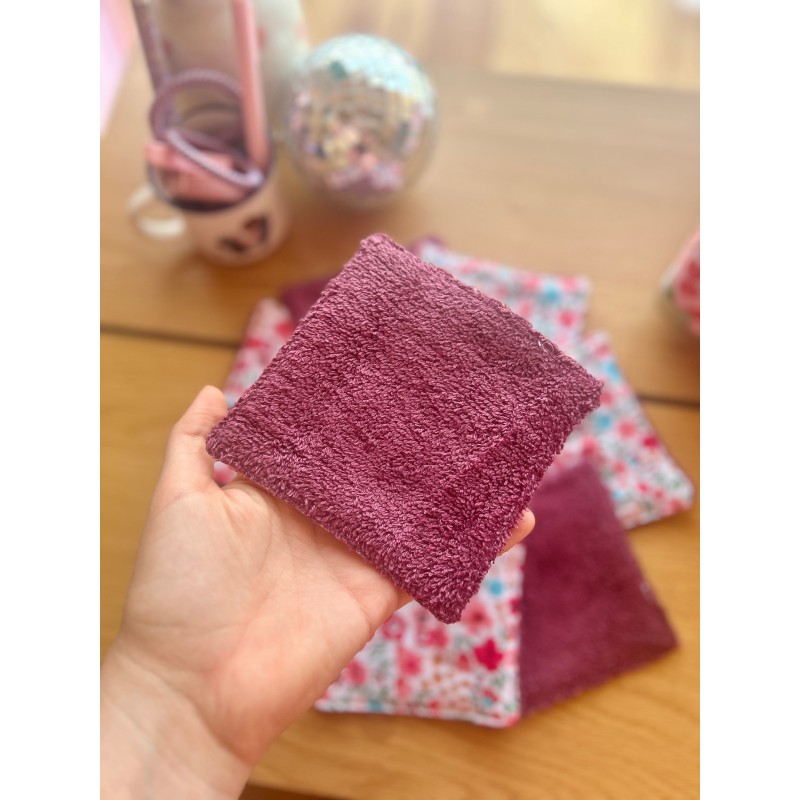 Lingette lavable Pink