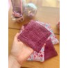 Lingette lavable Pink