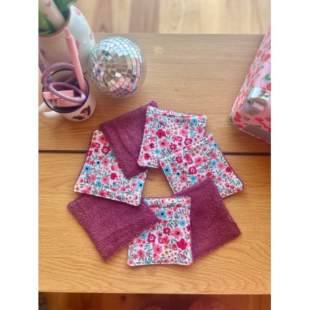 Lingette lavable Pink