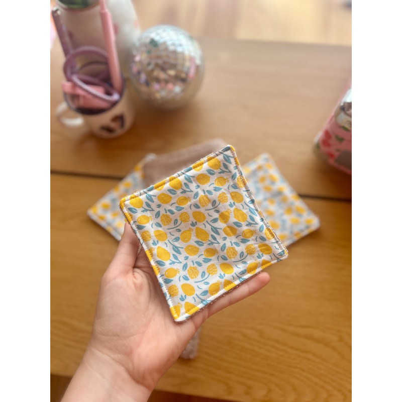 Lingette lavable Lemon